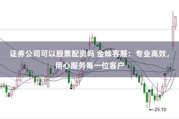 证券公司可以股票配资吗 金蜂客服：专业高效，用心服务每一位客户
